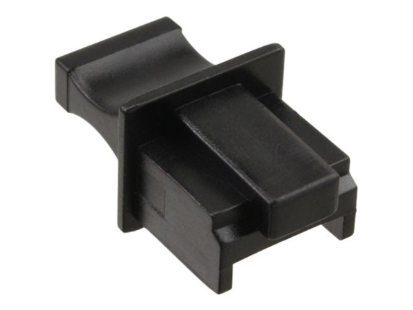 InLine Staubschutz, für RJ45 Buchse, schwarz, 100er Pack