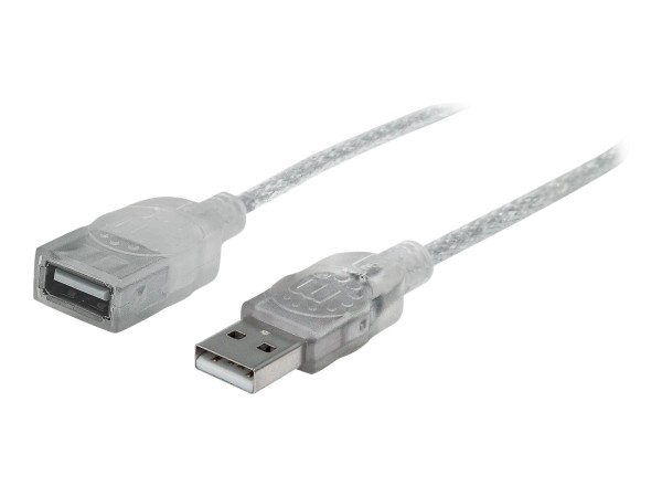 MANHATTAN Kabel Manhattan USB2 Verlängerung TypA ST/BU 1,8m