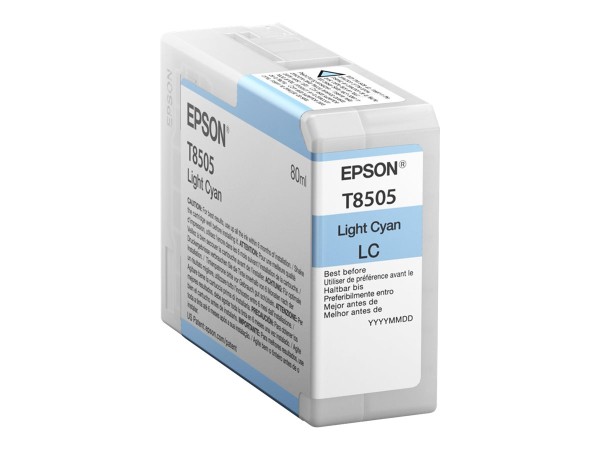 EPSON T8505 hell Cyan Tintenpatrone