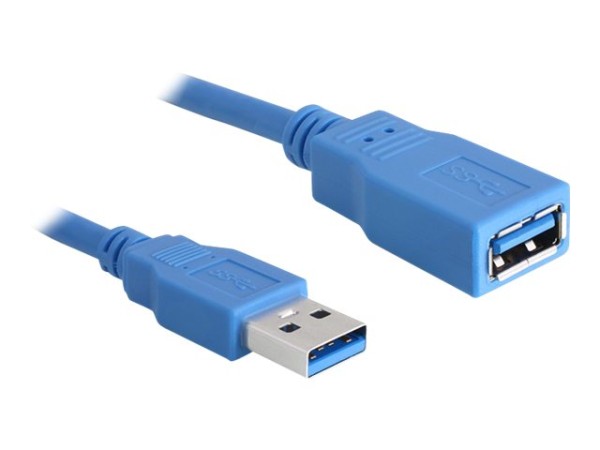 DELOCK Kabel USB 3.0 Verlaengerung, A/A 2m St/Bu