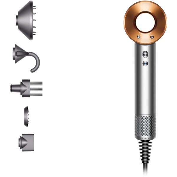 DYSON Supersonic Haartrockner HD07 Nickel/Kupfer
