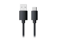 REALPOWER USB auf USB Type-C Sync- und Ladekabel 0,6m schwarz