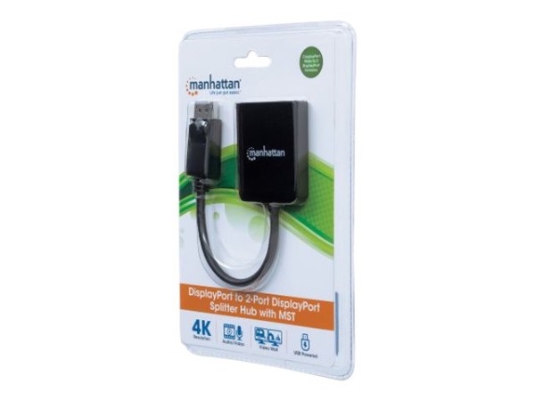 MANHATTAN DisplayPort auf 2-Port DP Splitter