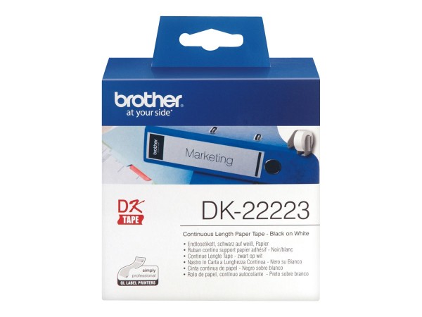 BROTHER Endloss-Etikett (Papier) DK-22223 weiss 50mm