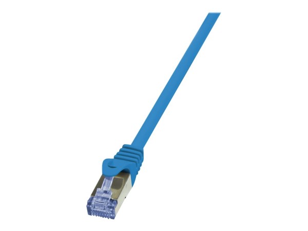 LOGILINK CQ5096S Patchkabel CAT6A S/FTP GHMT 10.00m blau