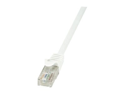 LOGILINK CAT6 U/UTP Patch Cable AWG24 weiß 2.00m Econ Line