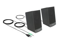 DELOCK USB Stereo 2.0 Lautsprecher mit 3,5 mm Klinkenstecker