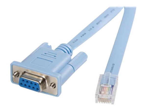 STARTECH.COM 1,8m RJ45 auf DB9 Cisco Konsolen Management Router Kabel - St/Bu