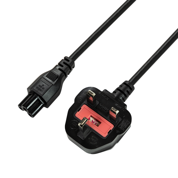 LOGILINK Power Cord, BS 1363-IEC C5, black, 1,80m