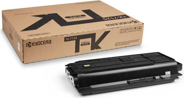 KYOCERA Original Toner TK-7125 / 1T02V70NL0 Schwarz für ca. 20.000 Seiten