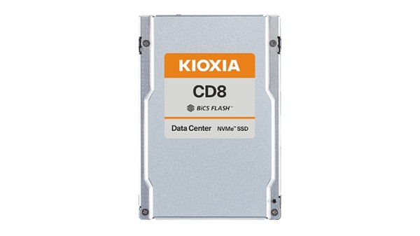 KIOXIA KCD8 series 15,36TB