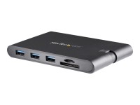 STARTECH.COM USB-C Multiport Adapter mit HDMI und VGA - Mac/Windows - 3x USB 3.0 - SD/ micro SD - PD