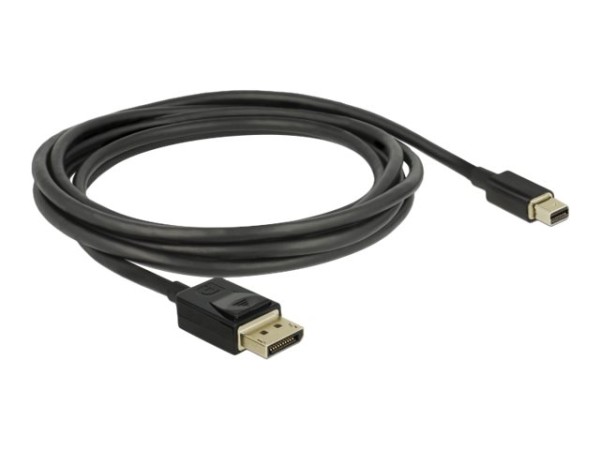 DELOCK Displayport Kab. miniDP St > DP St 8K 60Hz 2.00m schw