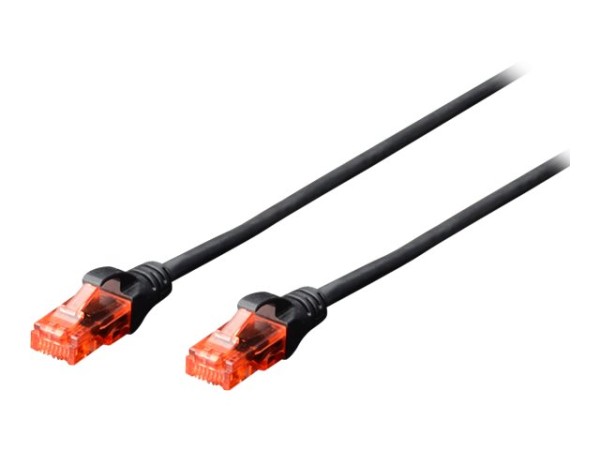 DIGITUS Professional - Patch-Kabel - RJ-45 (M) bis RJ-45 (M) - 1.5 m - UTP - CAT 6 - IEEE 802.3 - ha