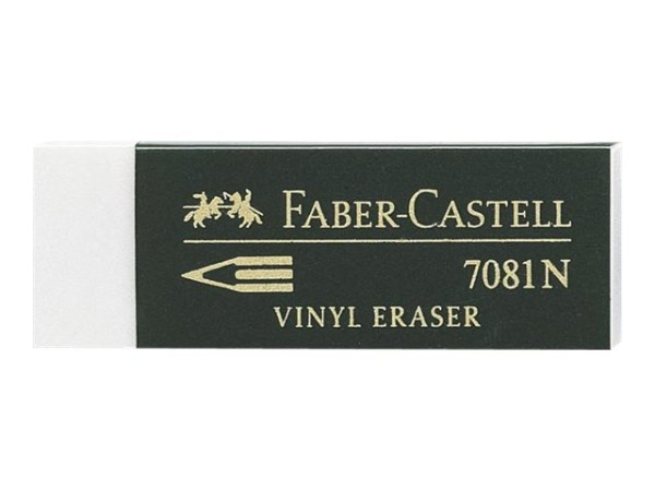 FABER CASTELL Vinyl-Radiergummi 1 Stück