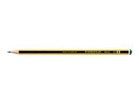 STAEDTLER Bleistift Noris, sechseckig, Härtegrad: 2H Minenstärke: ca. 2 mm, gelb/schwarz lackiert, -
