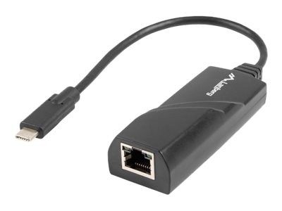 LANBERG USB->RJ45 Netzwerkkarte USB-C 3.1 1x RJ45 1GB Kabel