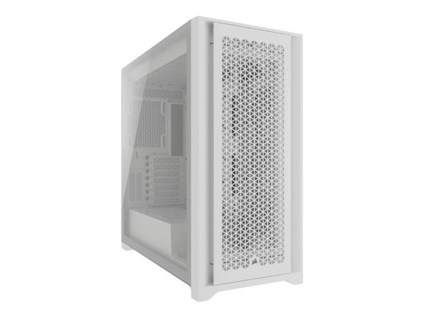 CORSAIR Midi 5000D CORE Airflow (Tempered Glass) White