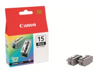 CANON BCI 15 2er Pack Schwarz Tintenbehälter