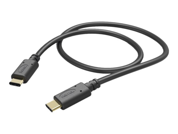HAMA 183329 Lade-/Datenkabel USB Type-C - USB Type-C, 1.5m, schwarz