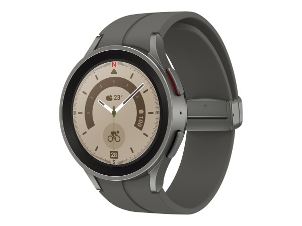 SAMSUNG Galaxy Watch5 Pro - 45 mm - titanfarben grau