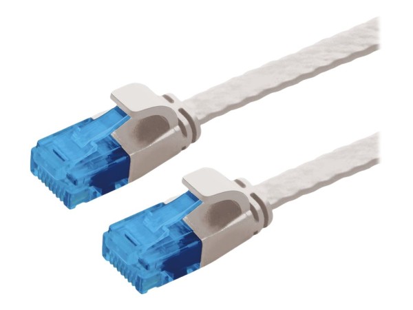 VALUE 21992014 RJ45 Netzwerkkabel, Patchkabel CAT 6a U/UTP 1.50 m Grau 1 St.