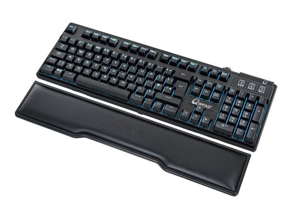 QPAD Gaming Tastatur Pro MK75 schwarz mit RGB DE