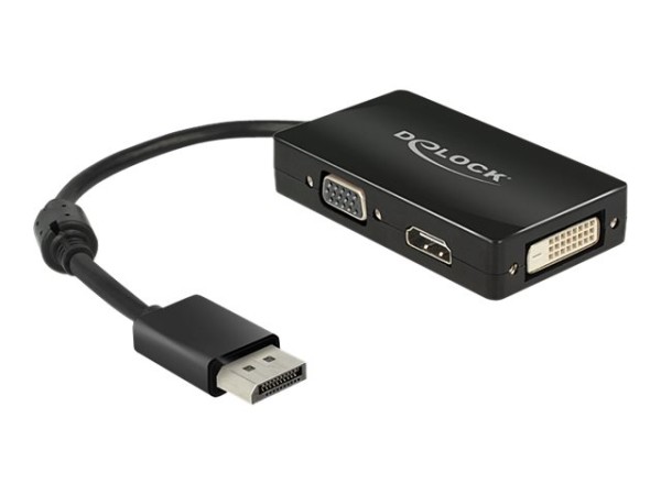 DELOCK Adap.Dislpyp>VGA/HDMI/DVI bk