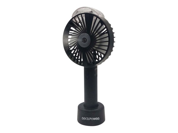 REALPOWER Mobile Fan Spray, Ventilator mit Wasserzerstäuber