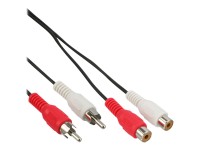 NONAME Cinchverlängerung 2x Cinch St an 2x Cinch Bu   5m
