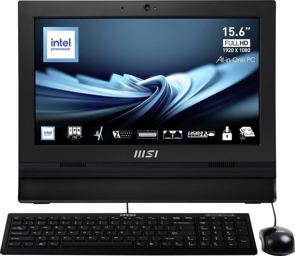 MSI PRO AP162T ADL-019DE 39,6cm (15,6") Intel N100 4GB 128GB W11P