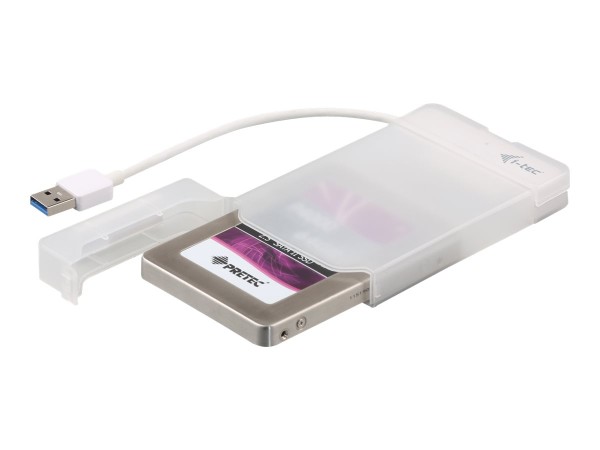 I-TEC USB 3.0 Advance MySafe Easy Gehaeuse 6,4cm 2,5Zoll Festplattengehaeuse fuer SATA HDD Festplatt