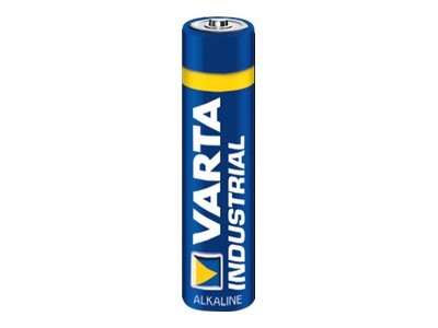 VARTA Batterie Industrial Micro AAA LR03 4x in Folie