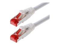 helos Patchkabel S/FTP (PIMF) CAT 6 weiss 30m