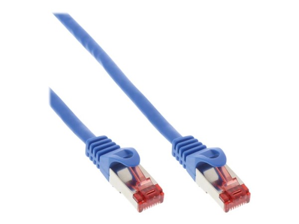 INLINE Patchkabel Cat.6 250MHz PVC CU blau 15m