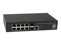 LEVEL ONE Switch LevelOne  10-Port L2 2x SFP GEL-1061