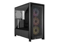 CORSAIR Geh Midi FRAME 4000D RS ARGB Mid-Tower, Black