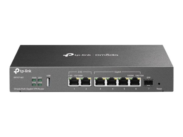 TP-LINK Omada ER707-M2 V1 - Router - GigE - wandmontierbar