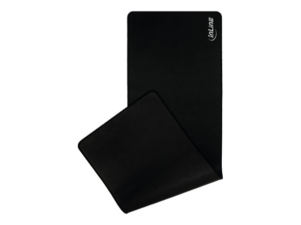 INLINE Maus-Pad XL Schreibtischunterlage, schwarz, 900x400x2mm