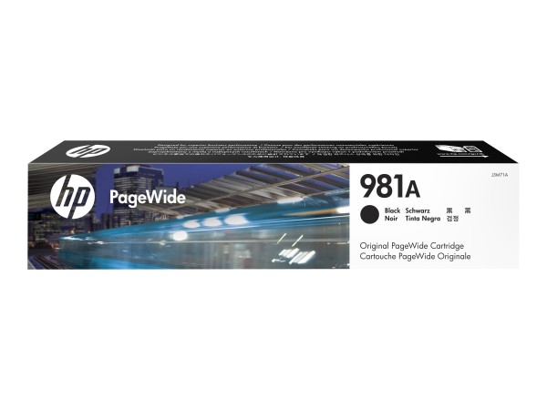 HP 981A Schwarz PageWide Tintenpatrone