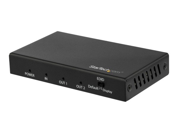 STARTECH.COM HDMI Splitter - 2-Port - 4K 60Hz - HDMI Splitter 1 In 2 Out - 2 Way HDMI Splitter - HDM
