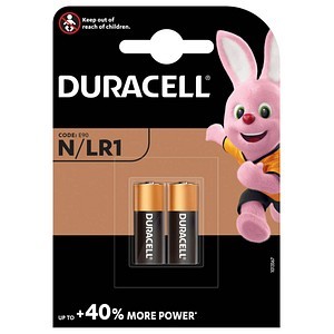 Duracell Batterie für Schließanlagen und Fernbedienungen, Lady (N), VE: 2 Stück