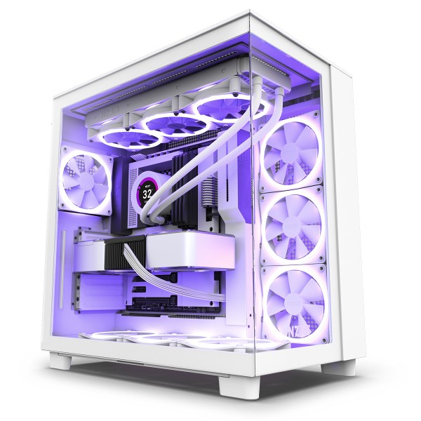 NZXT H9 FLOW weiß