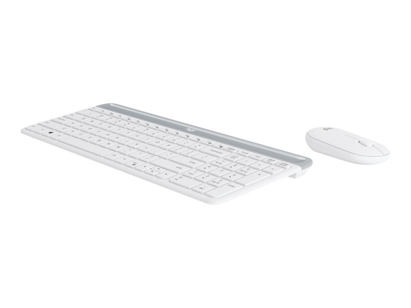 LOGITECH LOGI Slim Wireless Keyboard and Mouse Combo MK470 OFFWHITE (FR)