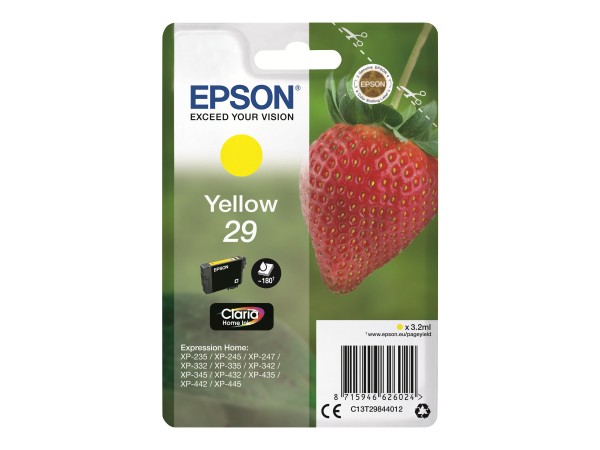 EPSON 29 Gelb Tintenpatrone