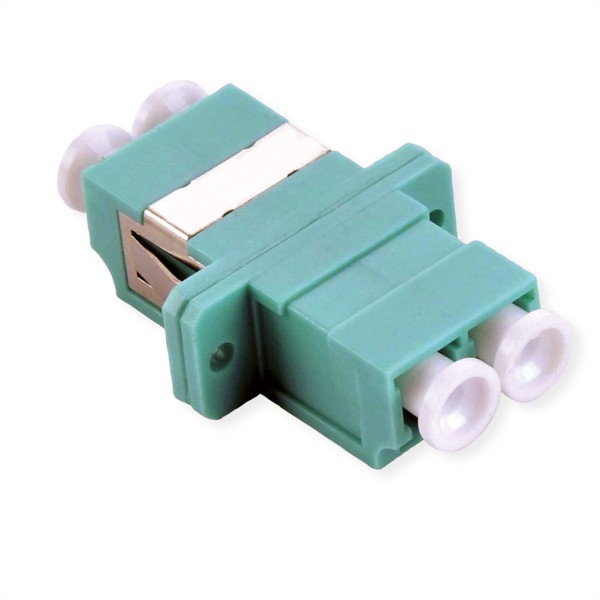 LWL Adapter LC Duplex OM3 mit Flansch (21.99.0665)