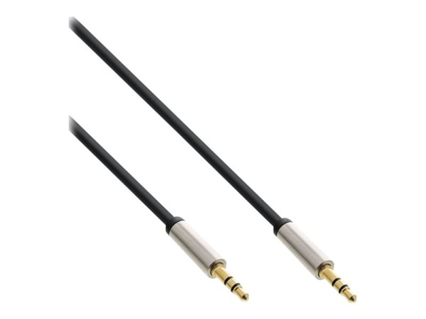 INLINE Slim Audio Klinke Kabel 3.5mm St/ST Stereo 3m