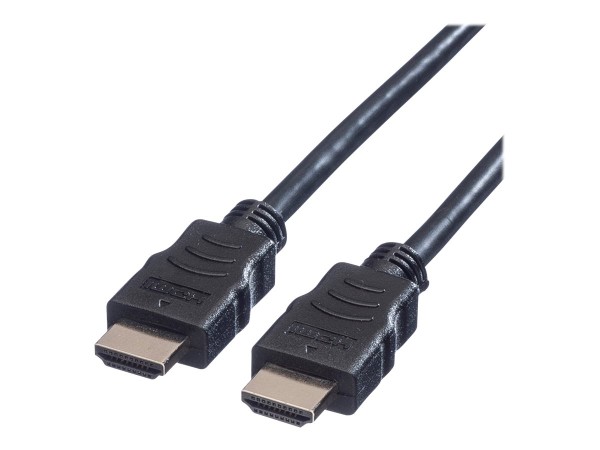 VALUE HDMI HS Kb plus Eth A-A ST ST schwarz 7.5m