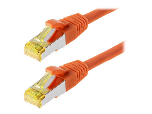 helos Patchkabel S/FTP (PIMF) CAT 6a orange 10m