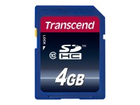 TRANSCEND Speicherkarte SD 4GB SDHC Class 10